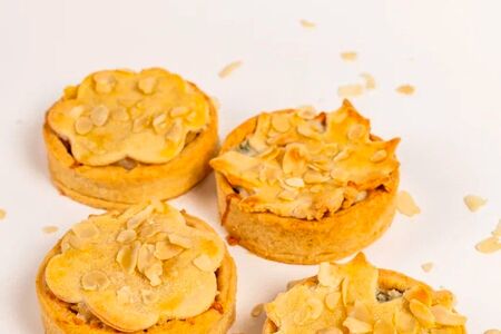 Тарт сытный с картошкой и беконом