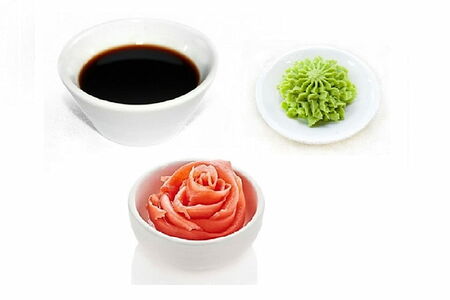 Соевый, Имбирь, Васаби