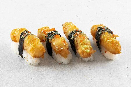 Суши с креветкой темпура (4 шт)