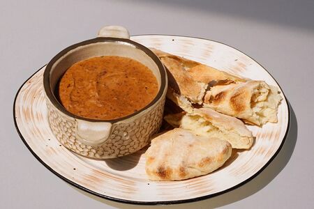 Щипс из фасоли с чиабаттой 