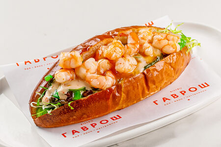 Хот-дог с креветкой