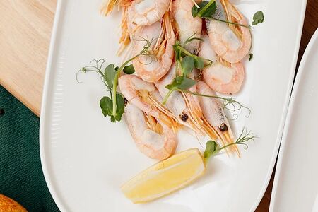 Креветки отварные