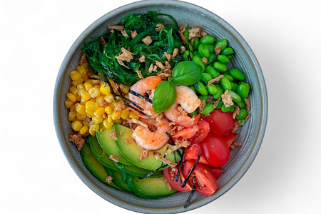 Поке с креветкой