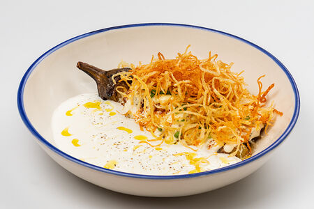 Мусака с креветками