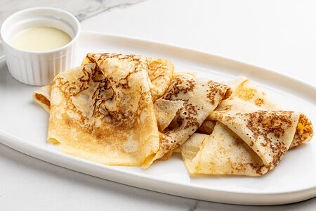 Блины со сгущенкой