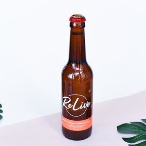 Комбуча Релайв на черном чае (имбирь + апельсин + каенский перец)