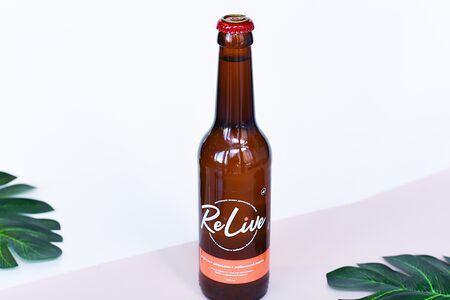 Комбуча ReLive на черном чае (имбирь + апельсин + каенский перец)