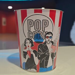 Железное ведро Pop corn