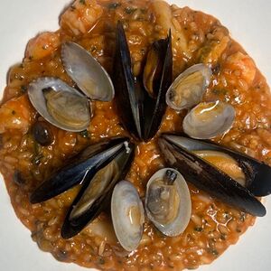 Ризотто с морепродуктами