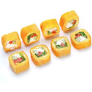 Тортилья темпура с лососем