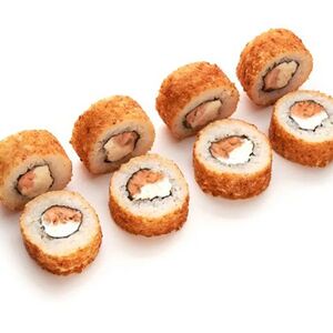 Жареный с лососем терияки 