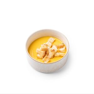 Суп тыквенный с крутонами