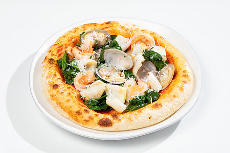 Лепешка с морепродуктами