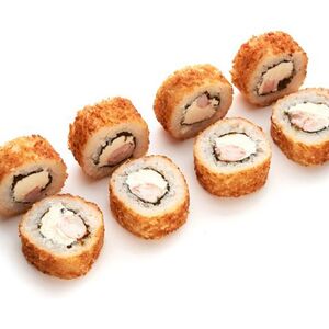 Жареный с креветкой