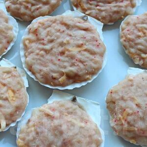 Гребешок и мидии, фаршированные морепродуктами