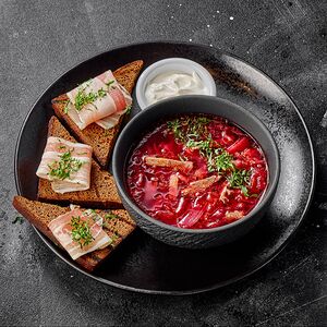 Борщ с говядиной