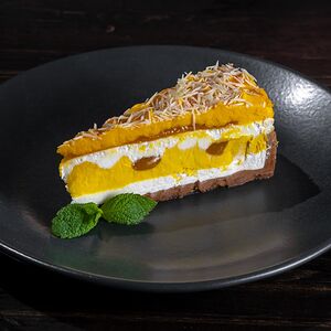 Чизкейк манго-маракуйя