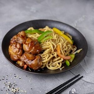 Якисоба терияки