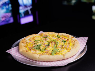 Garlic chicken пицца