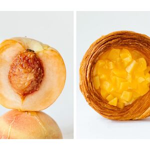 Даниш с персиком