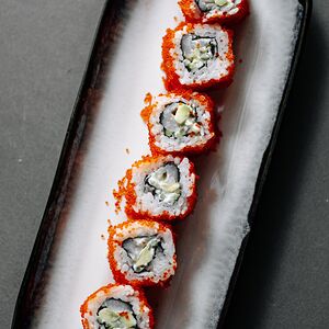 Ролл Калифорния с креветкой