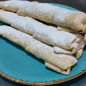 Трубочки с грецкими орехами