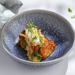 Драники со страчателлой