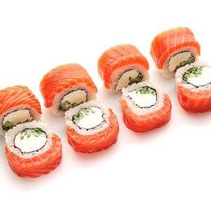 Филадельфия с копченым лососем