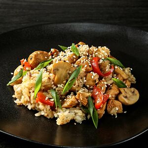 Рис овощной