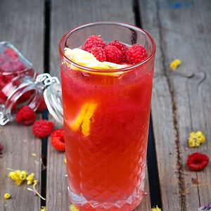 Домашний лимонад Малина