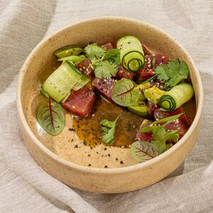 Филе тунца с кунжутом