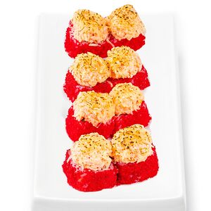 Ролл Флейм с угрем