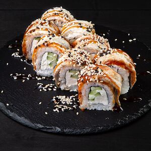 Канадский ролл с авокадо