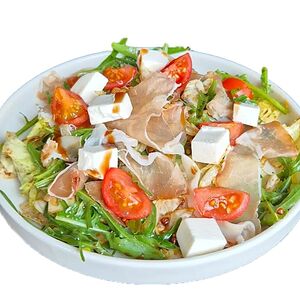 С пармской ветчиной