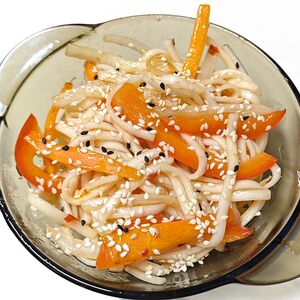 Вок Удон с курицей в терияки