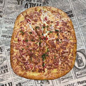 Пицца по-домашнему Ветчина с сыром 