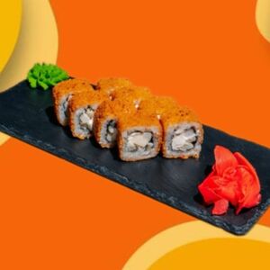 Жареная япошка с кальмаром