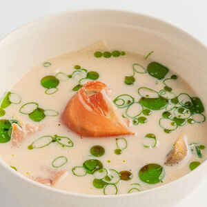 Суп с пармой и орзо