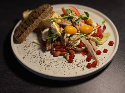 Салат Теплый Мехико