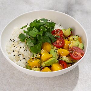 Поке с авокадо