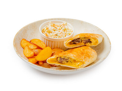 Тостада с говядиной