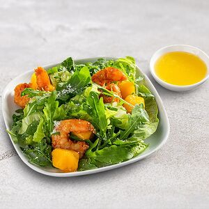 Салат Манго и креветки