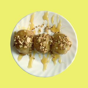 Банан в кляре