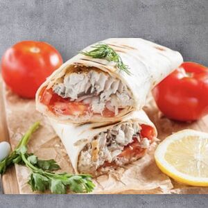 Шаурма с рыбой