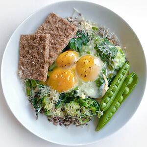 Зелёная шакшука