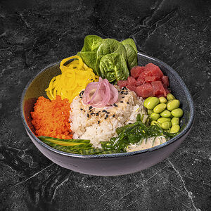 Поке с лососем