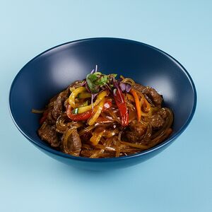 Лапша Харусаме с куриным филе