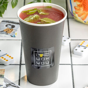 Пунш горячий Малина-имбирь