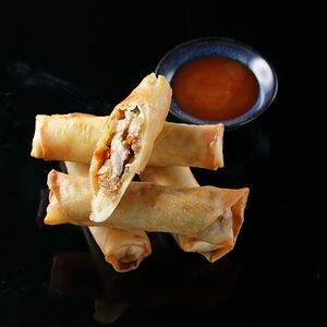 Спринг роллы с курицей