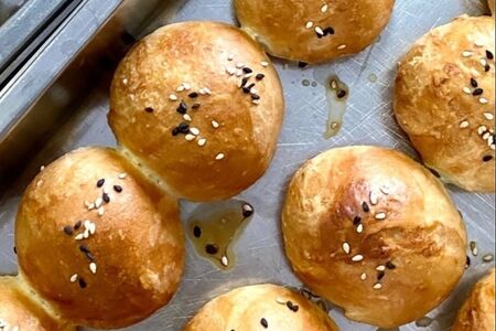 Хлебная булочка ржаная